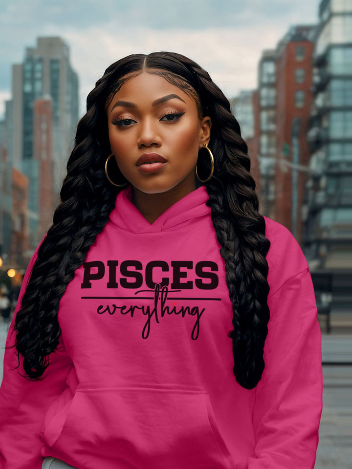 PISCES OVER EVERYTHING HOODIE | Soft on the Outside, Psychic on the Low