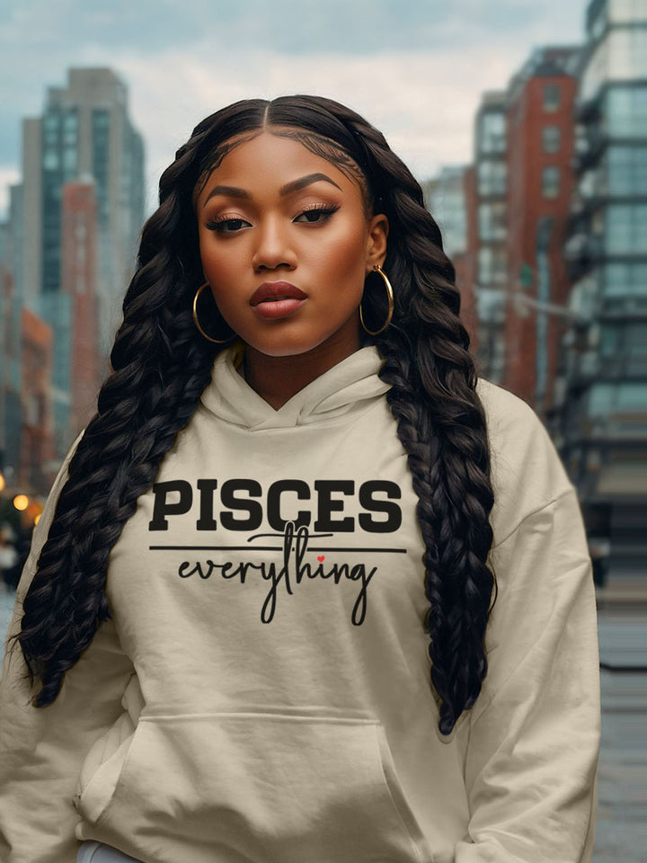 PISCES OVER EVERYTHING HOODIE | Soft on the Outside, Psychic on the Low