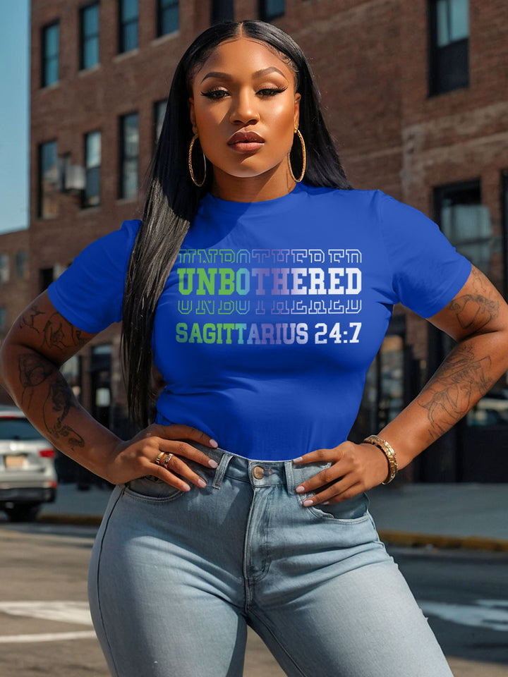 UNBOTHERED SAGITTARIUS T-SHIRT | Don’t Text, I’m Gone