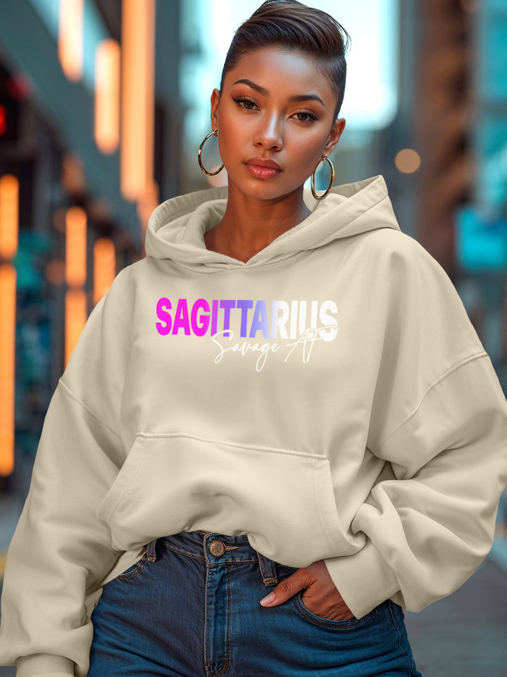 SAGITTARIUS SAVAGE AF HOODIE