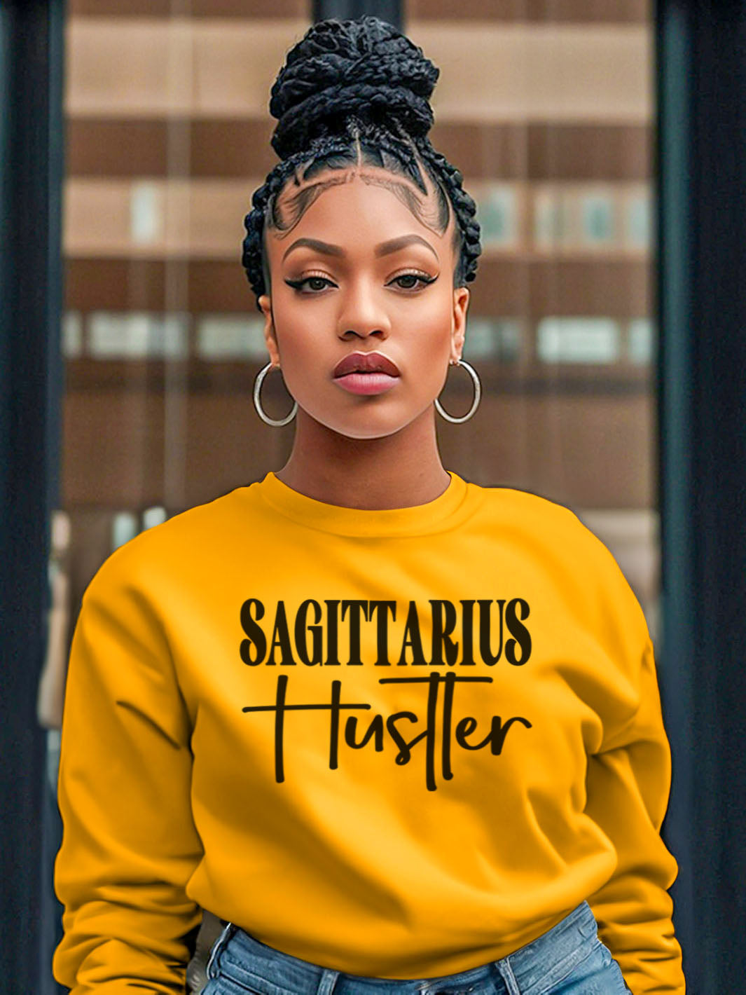 SAGITTARIUS HUSTLER SWEATSHIRT