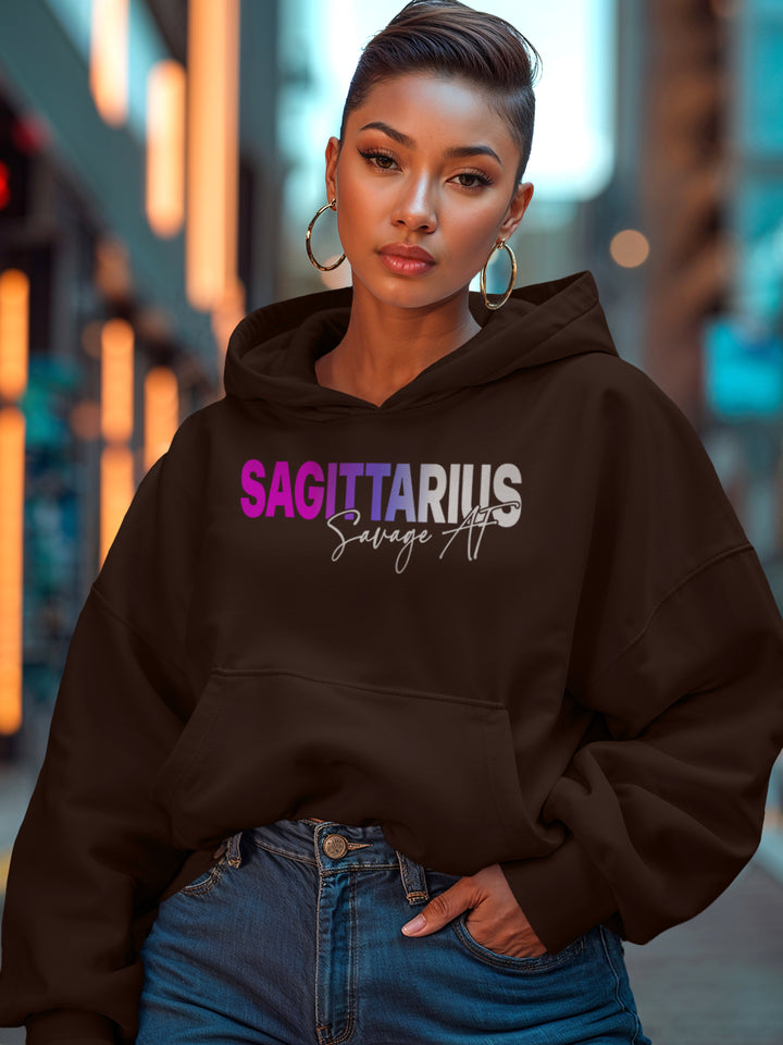 SAGITTARIUS SAVAGE AF HOODIE