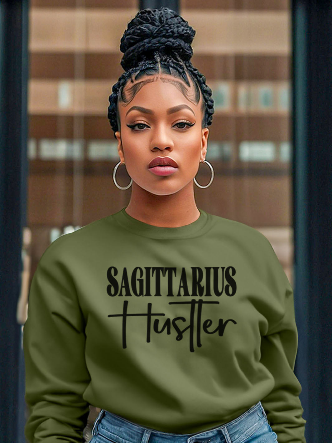 SAGITTARIUS HUSTLER SWEATSHIRT