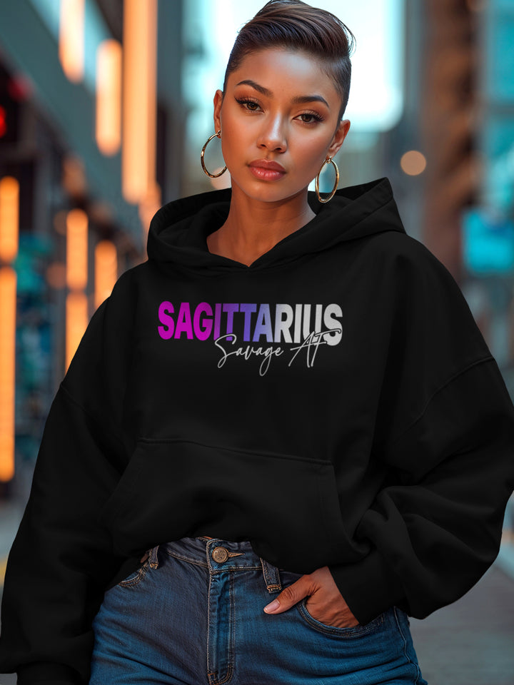 SAGITTARIUS SAVAGE AF HOODIE