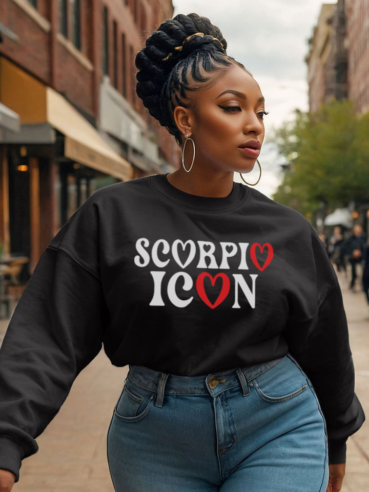 SCORPIO ICON SWEATSHIRT | Mystery, Mood, and Minimal Talk