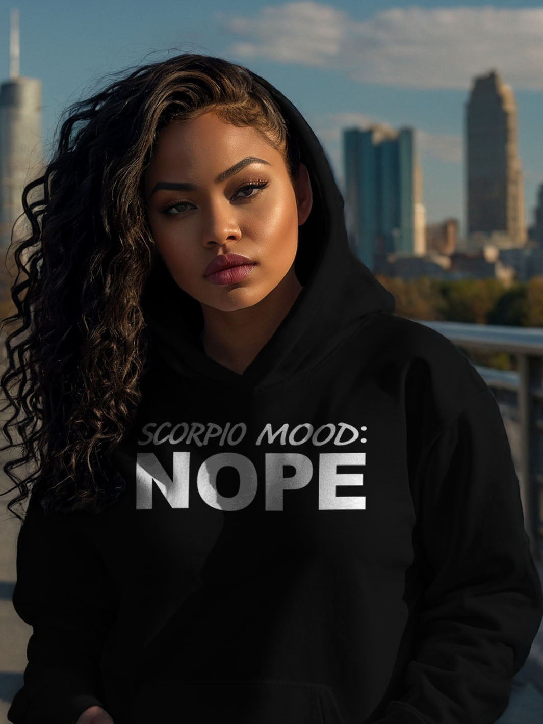 SCORPIO MOOD HOODIE | I see everything. I forgive nothing.