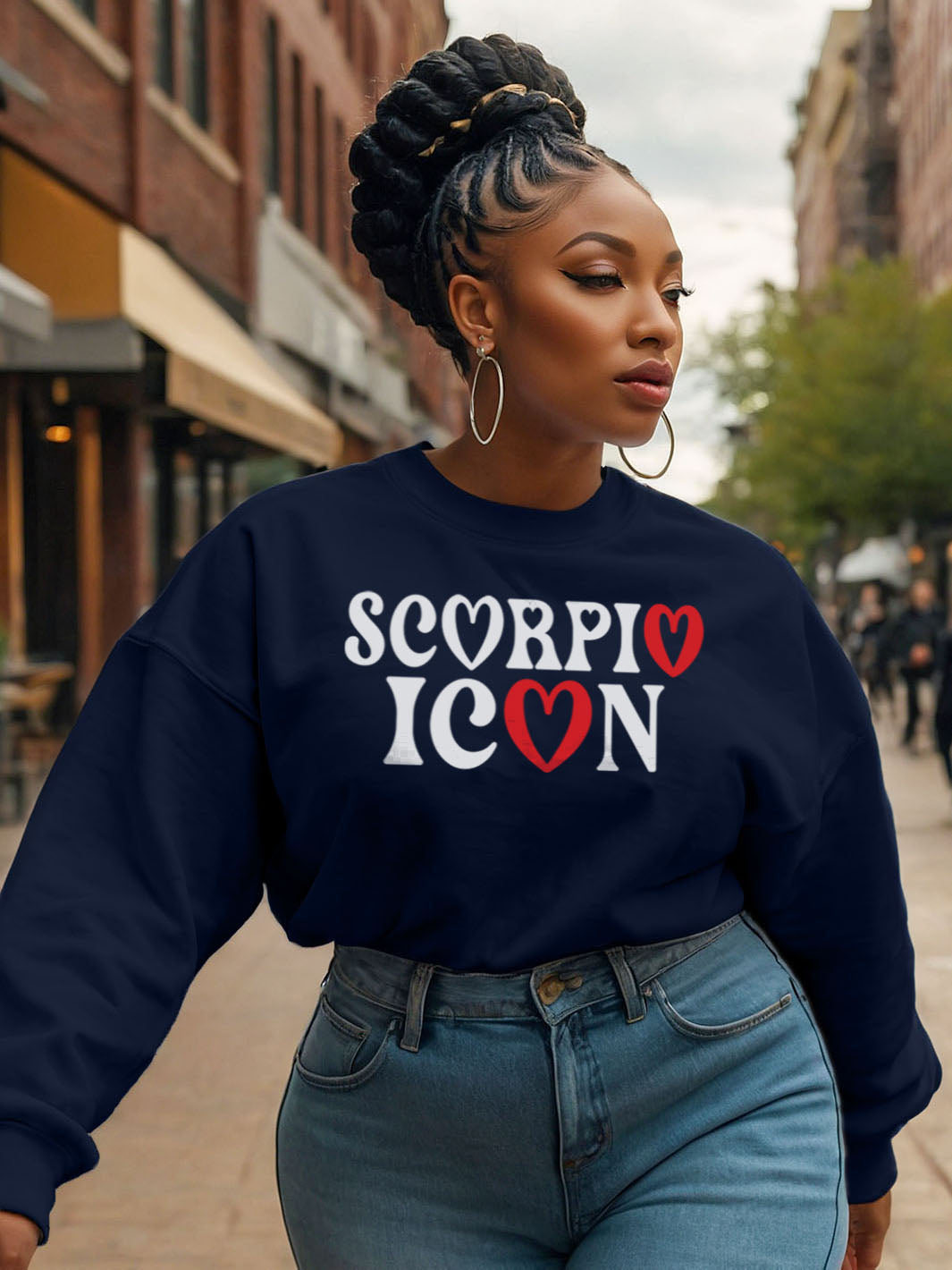 SCORPIO ICON SWEATSHIRT | Mystery, Mood, and Minimal Talk