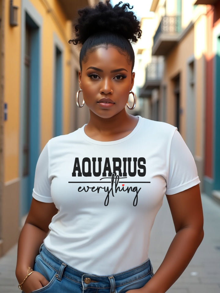 AQUARIUS OVER EVERYTHING T-SHIRT | You Just Don’t Get It and That’s Fine