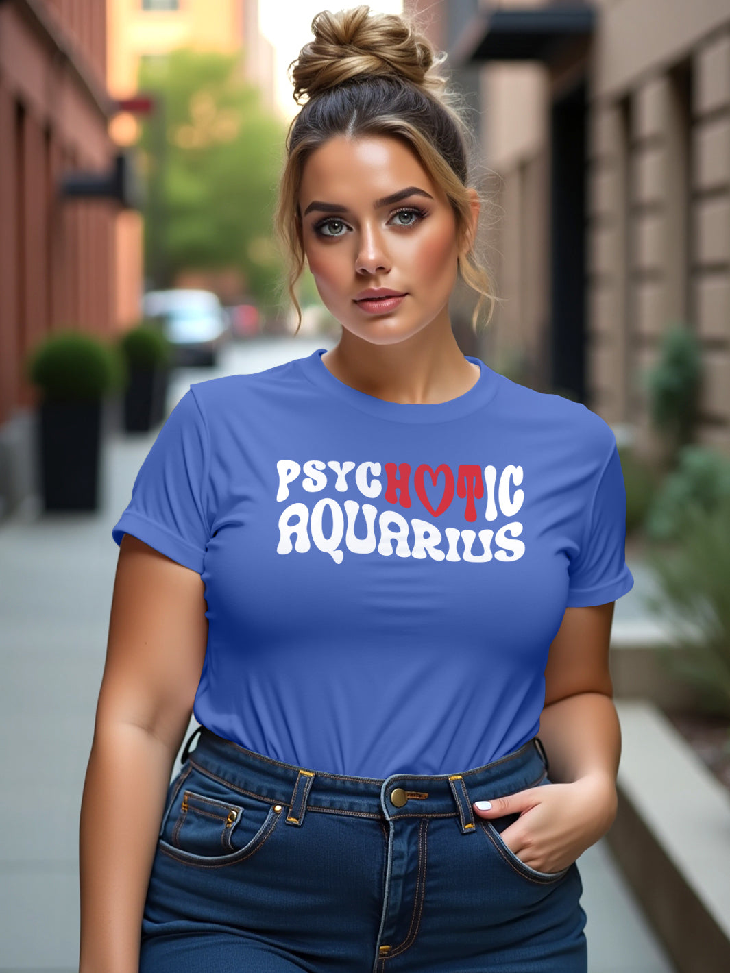 PSYCHOTIC AQUARIUS T-SHIRT