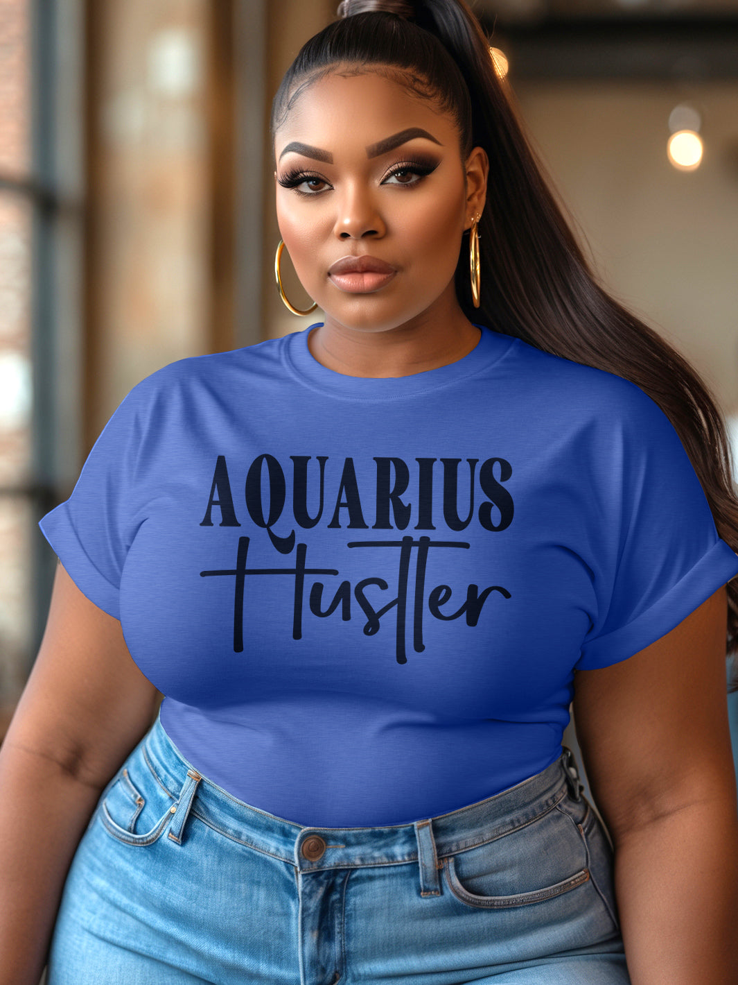 AQUARIUS HUSTLER T-SHIRT