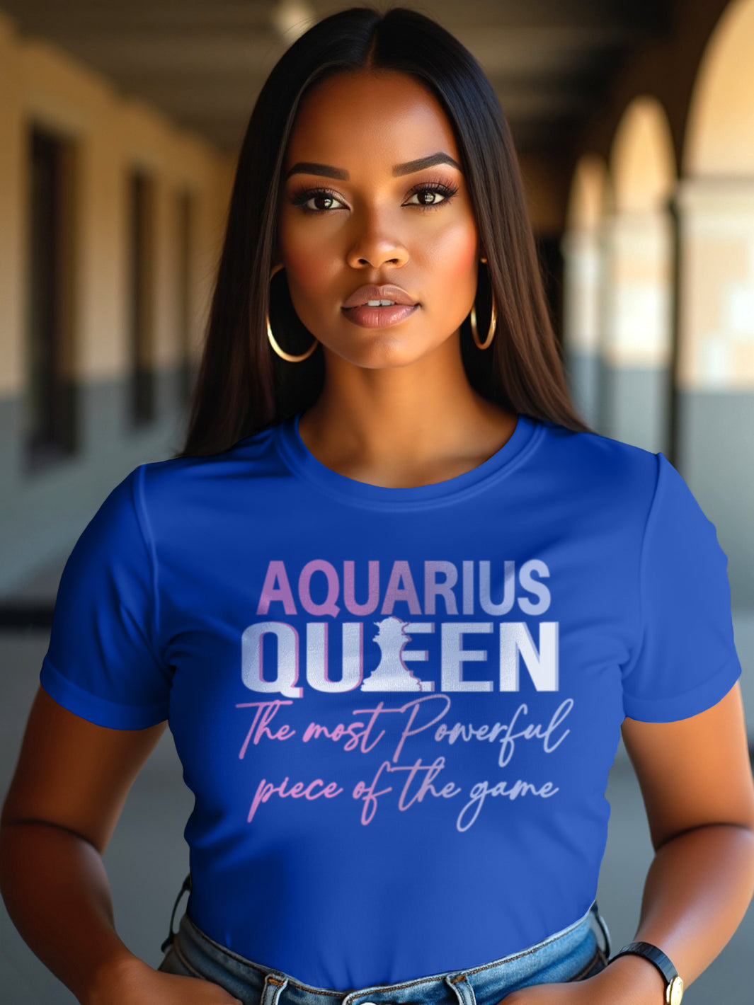 AQUARIUS QUEEN T-SHIRT | Offbeat Royalty