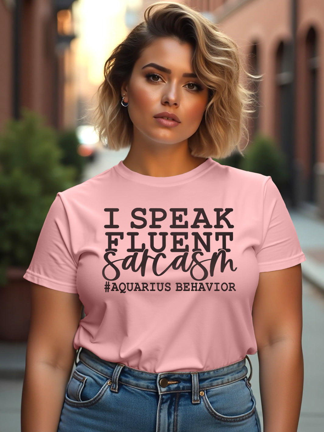 AQUARIUS FLUENT SARCASM T-SHIRT | Petty Material