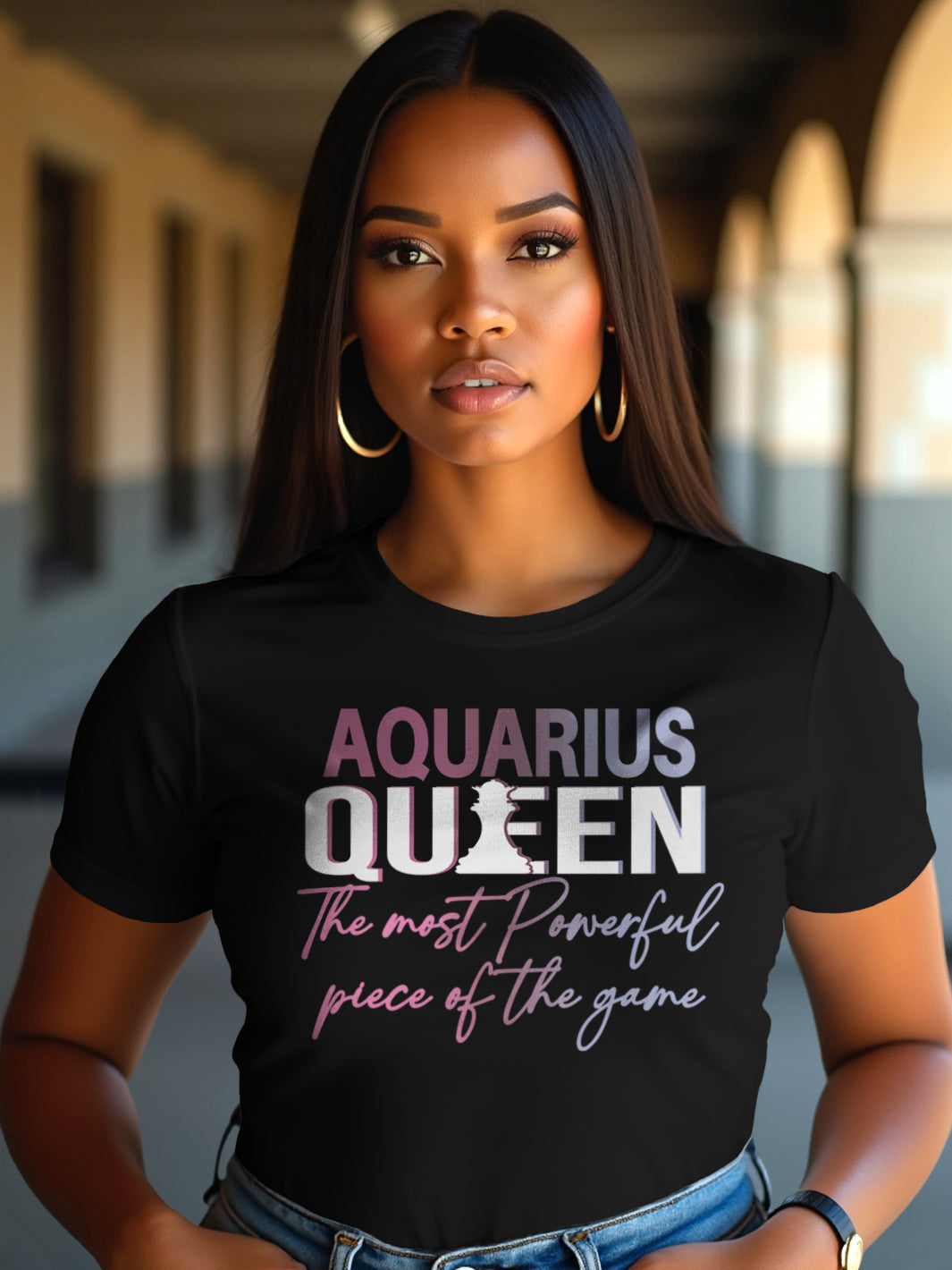 AQUARIUS QUEEN T-SHIRT | Offbeat Royalty