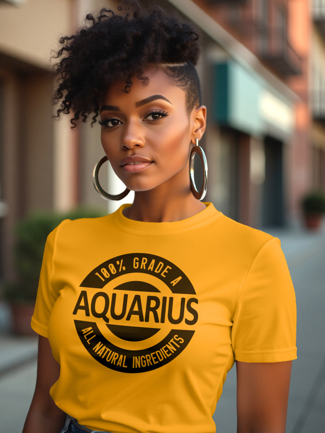 GRADE A AQUARIUS T-SHIRT