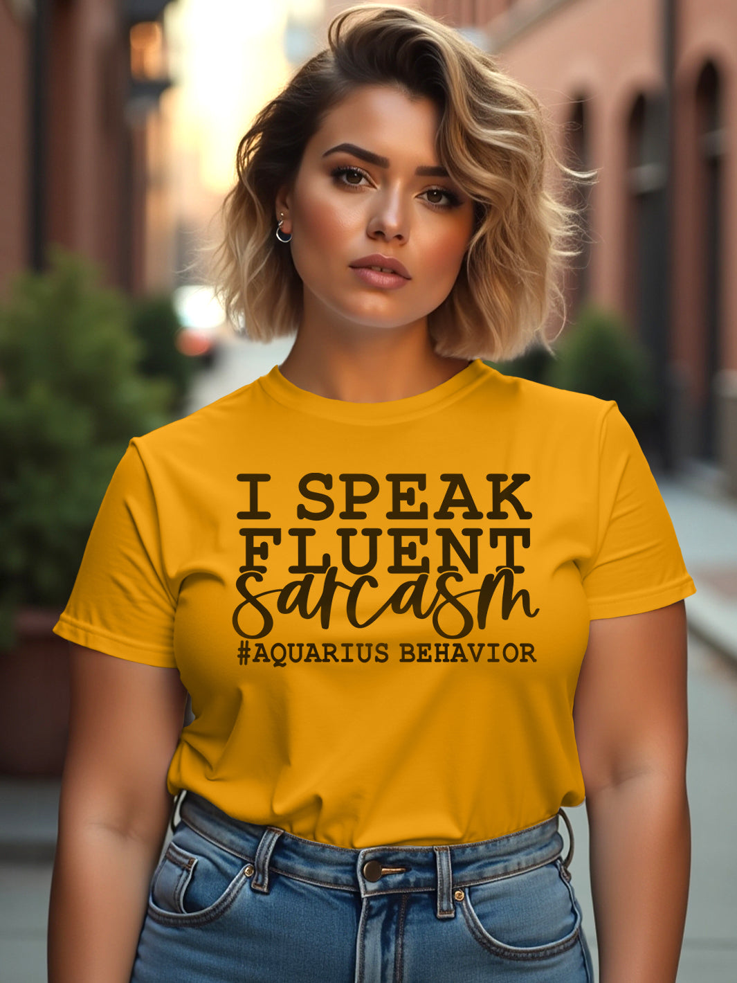 AQUARIUS FLUENT SARCASM T-SHIRT | Petty Material