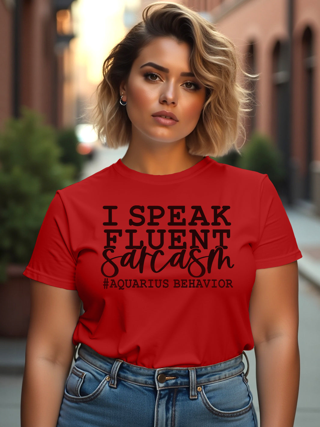 AQUARIUS FLUENT SARCASM T-SHIRT | Petty Material