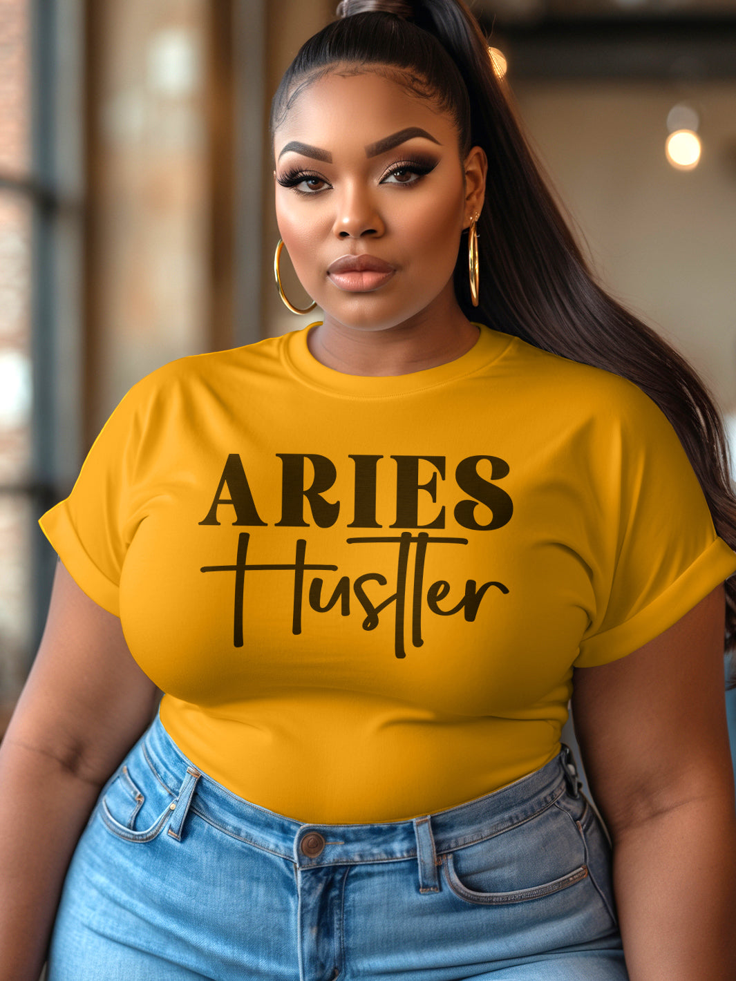 ARIES HUSTLER T-SHIRT