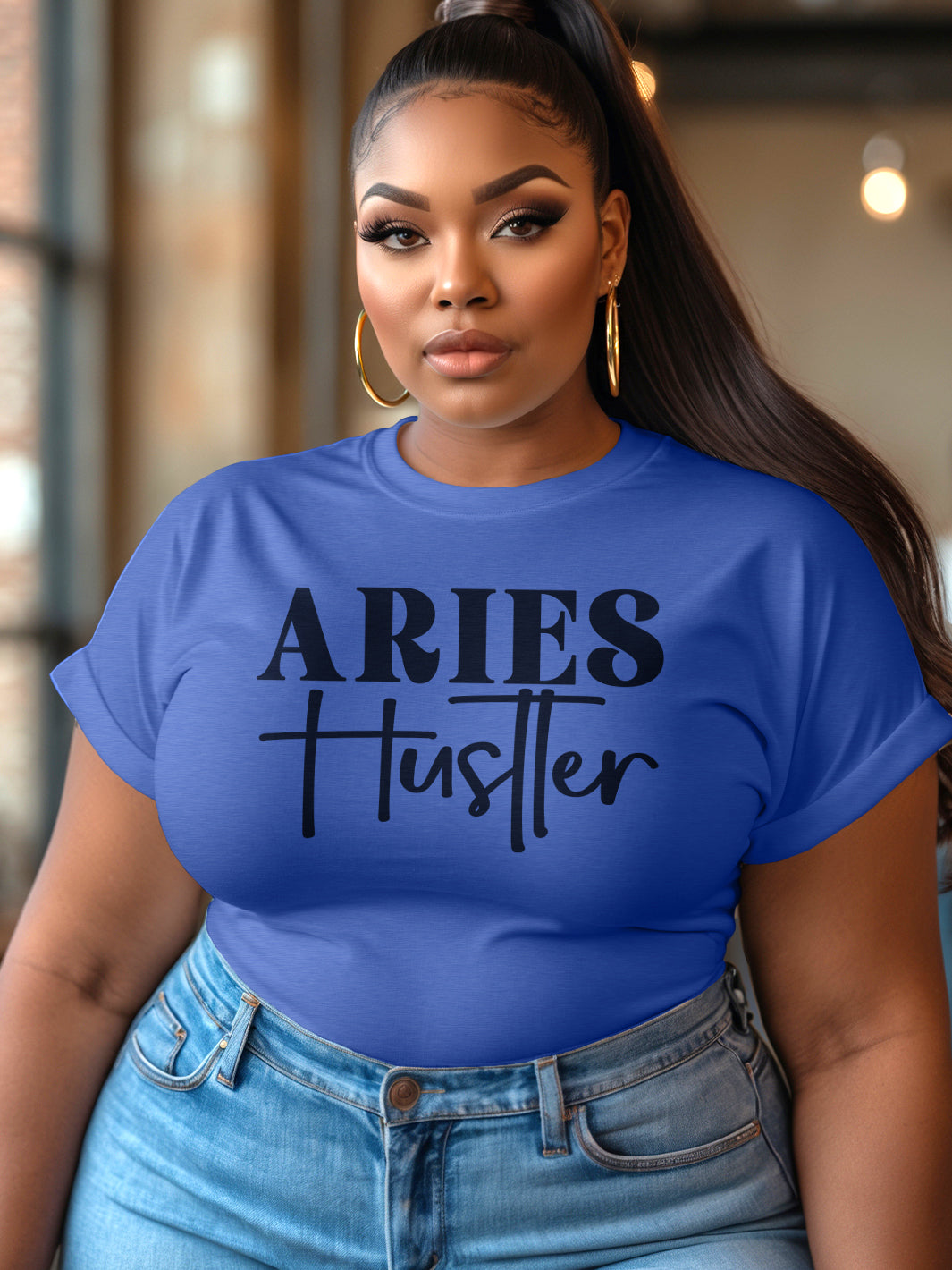 ARIES HUSTLER T-SHIRT