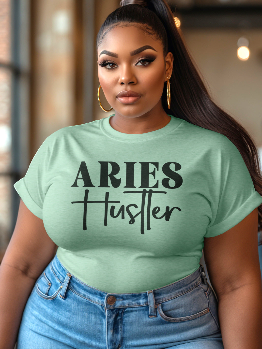 ARIES HUSTLER T-SHIRT