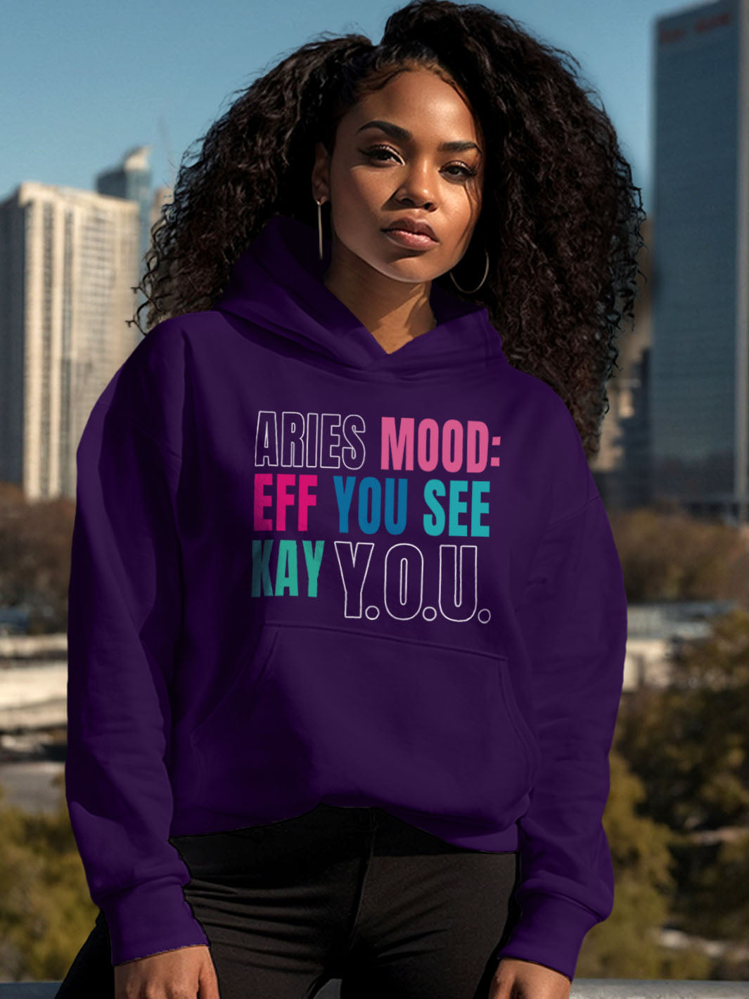 ARIES MOOD: EFF YOU SEE KAY Y.O.U HOODIE