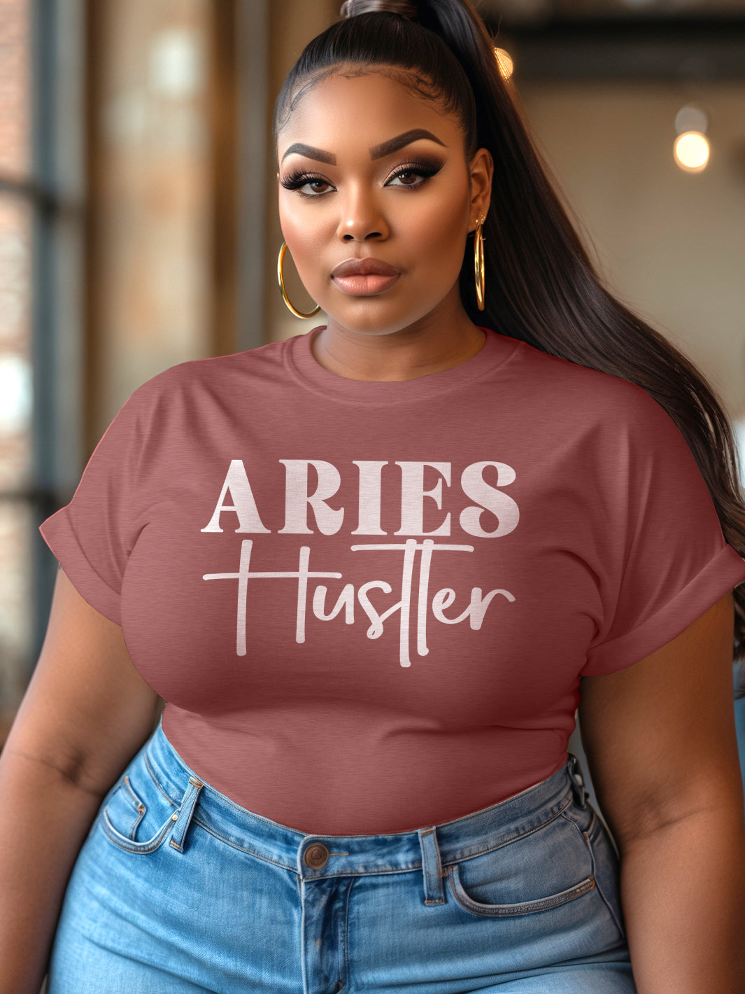 ARIES HUSTLER T-SHIRT