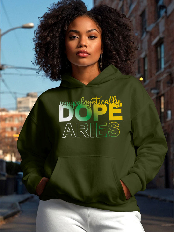 UNAPOLOGETICALLY DOPE ARIES HOODIE