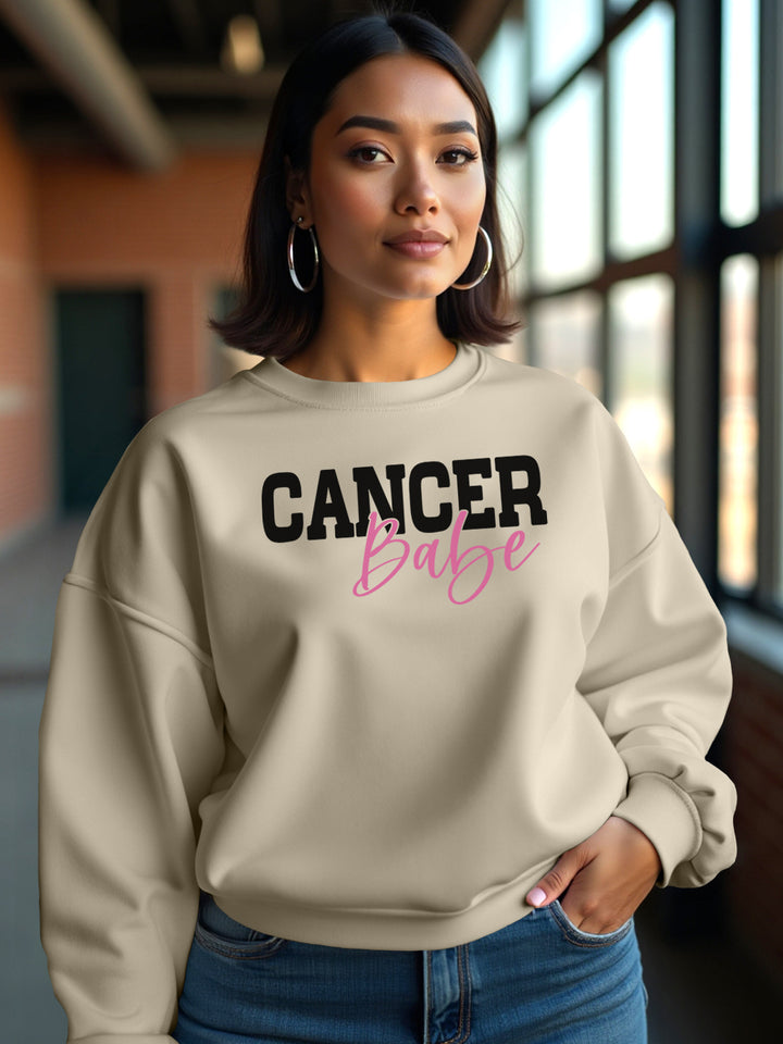 CANCER BABE SWEATSHIRT