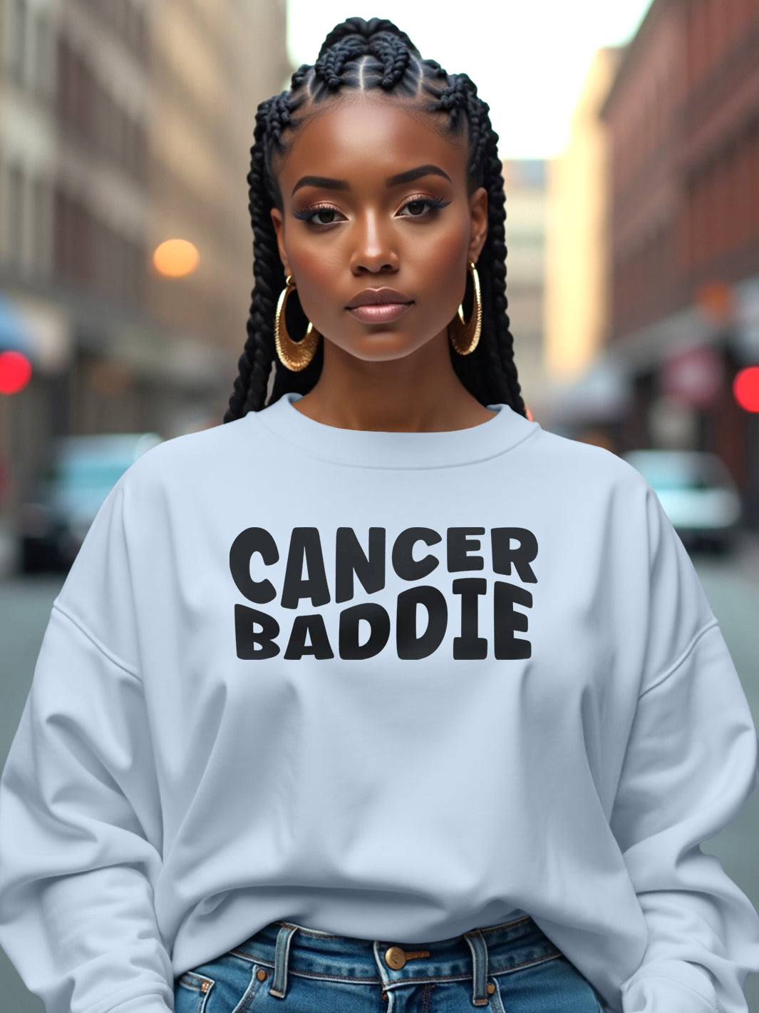 CANCER BADDIE SWEATSHIRT