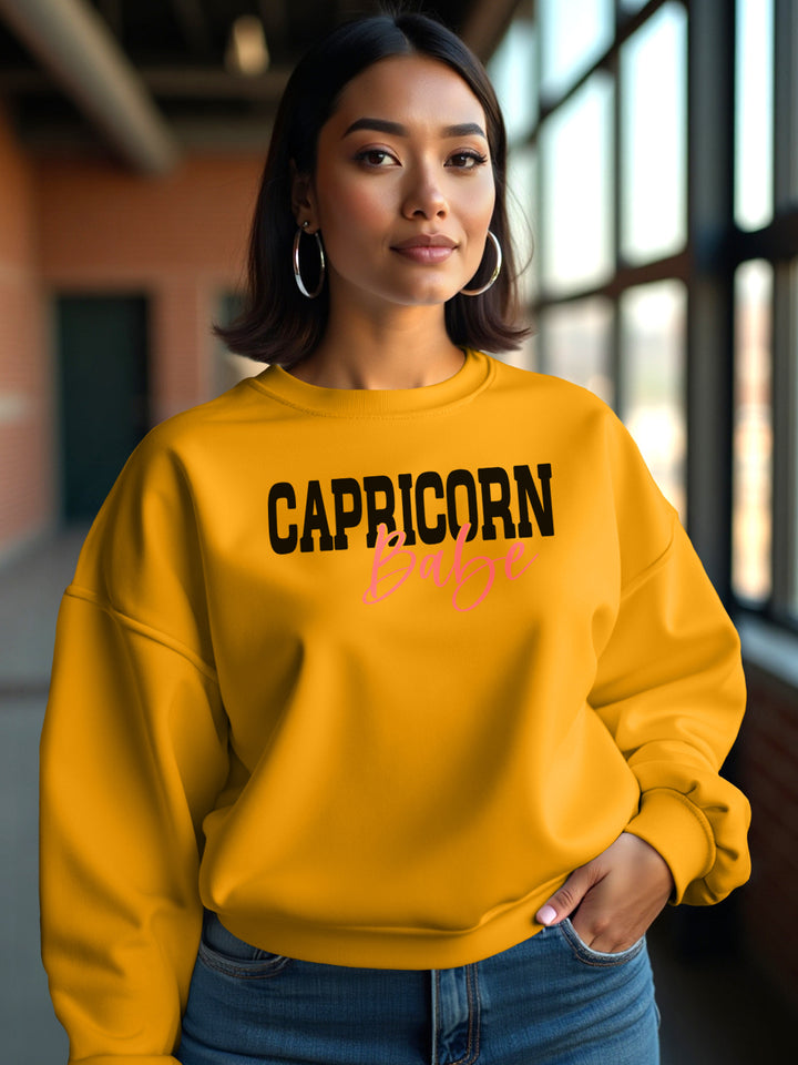 CAPRICORN BABE SWEATSHIRT