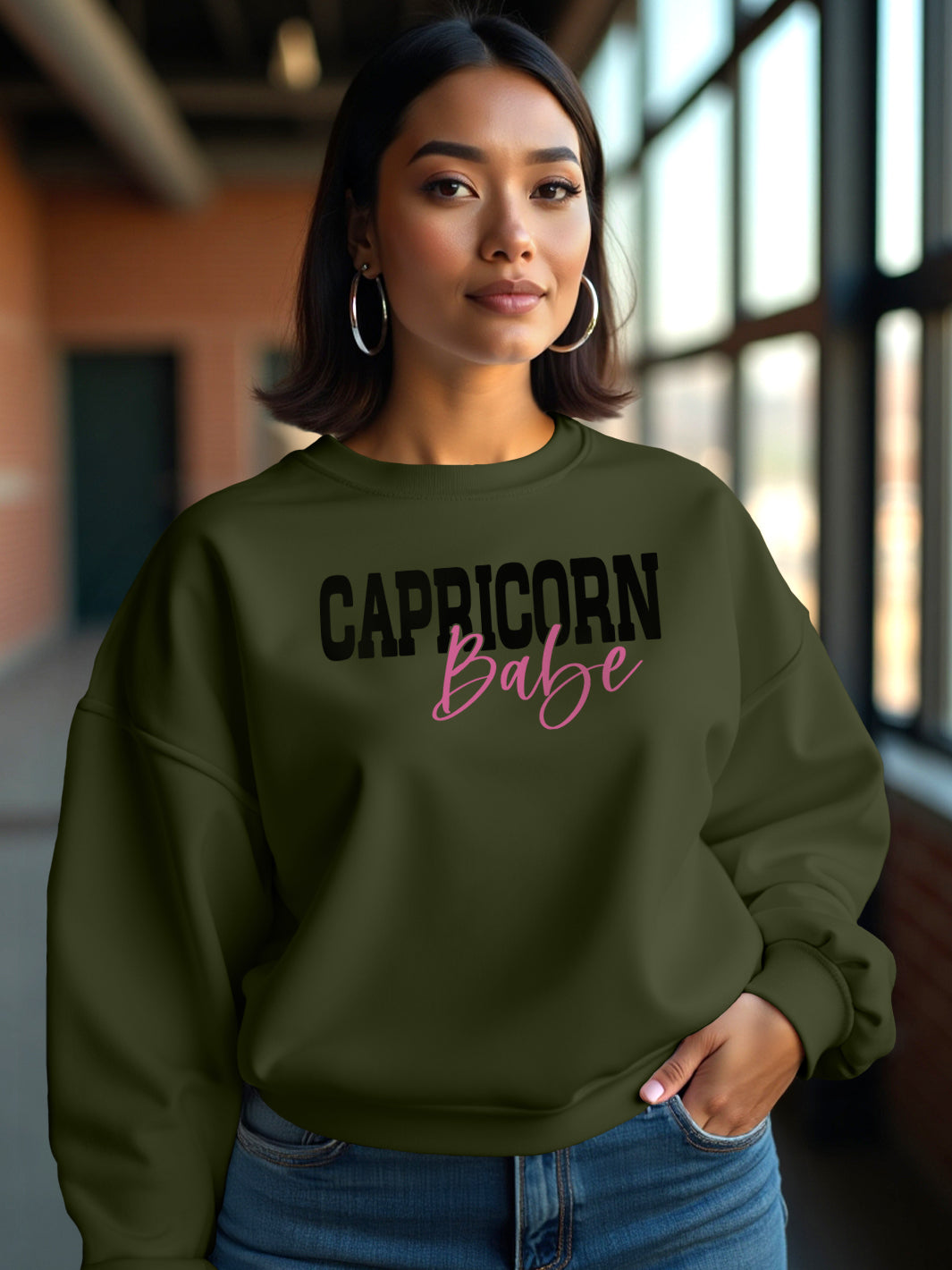 CAPRICORN BABE SWEATSHIRT
