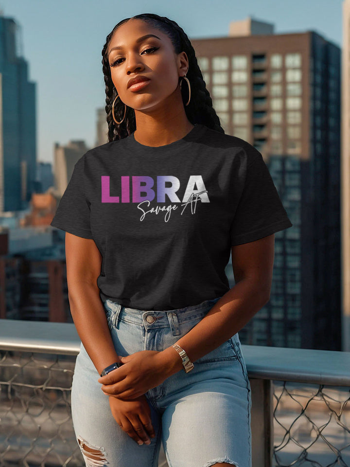 SAVAGE AF LIBRA T-SHIRT