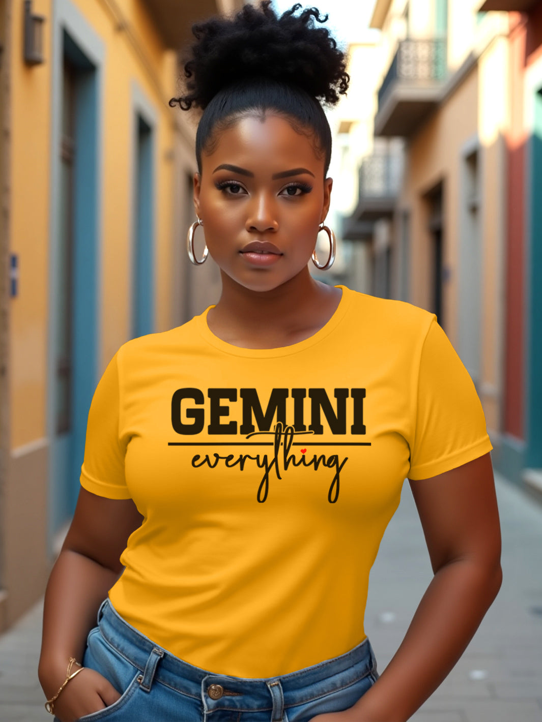GEMINI OVER EVERYTHING T-SHIRT | Double the Trouble, Triple the Style