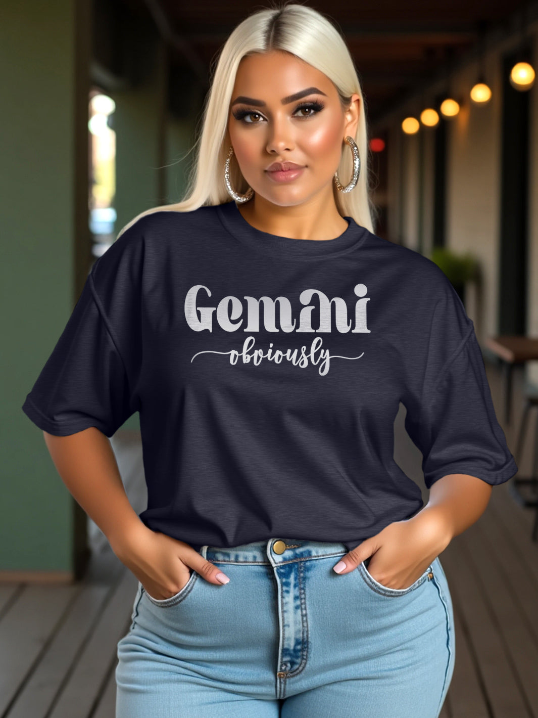 GEMINI OBVIOUSLY T-SHIRT | Conspicuously Fun