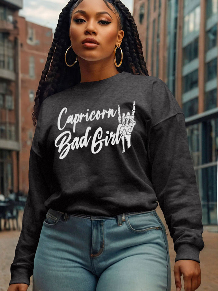 BAD GIRL CAPRICORN SWEATSHIRT