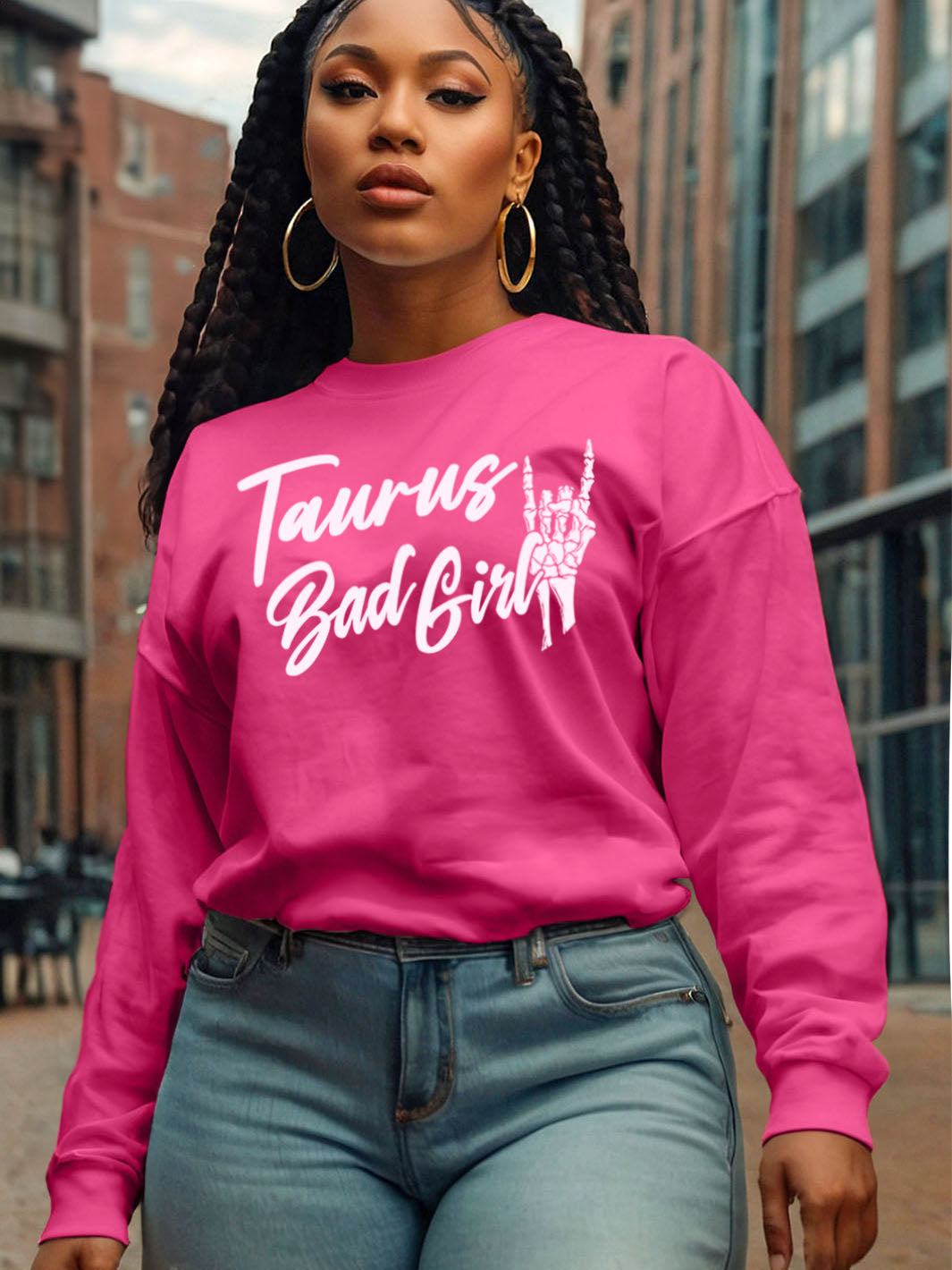 BAD GIRL TAURUS SWEATSHIRT
