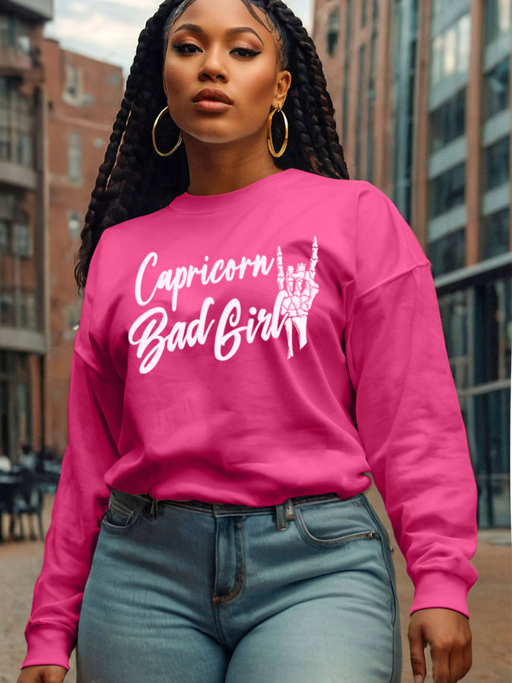 BAD GIRL CAPRICORN SWEATSHIRT