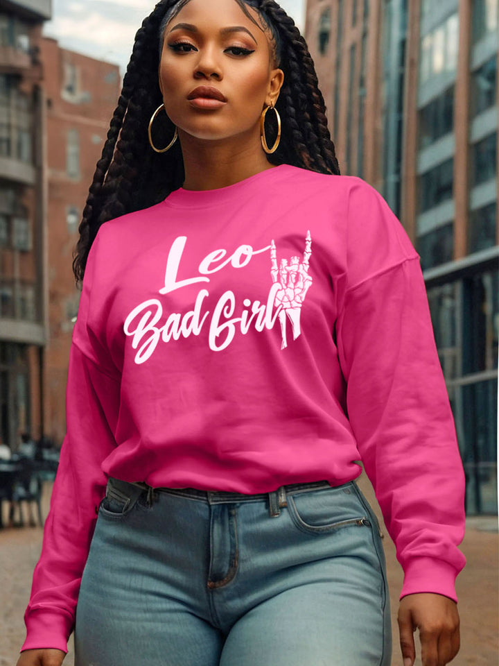 BAD GIRL LEO SWEATSHIRT
