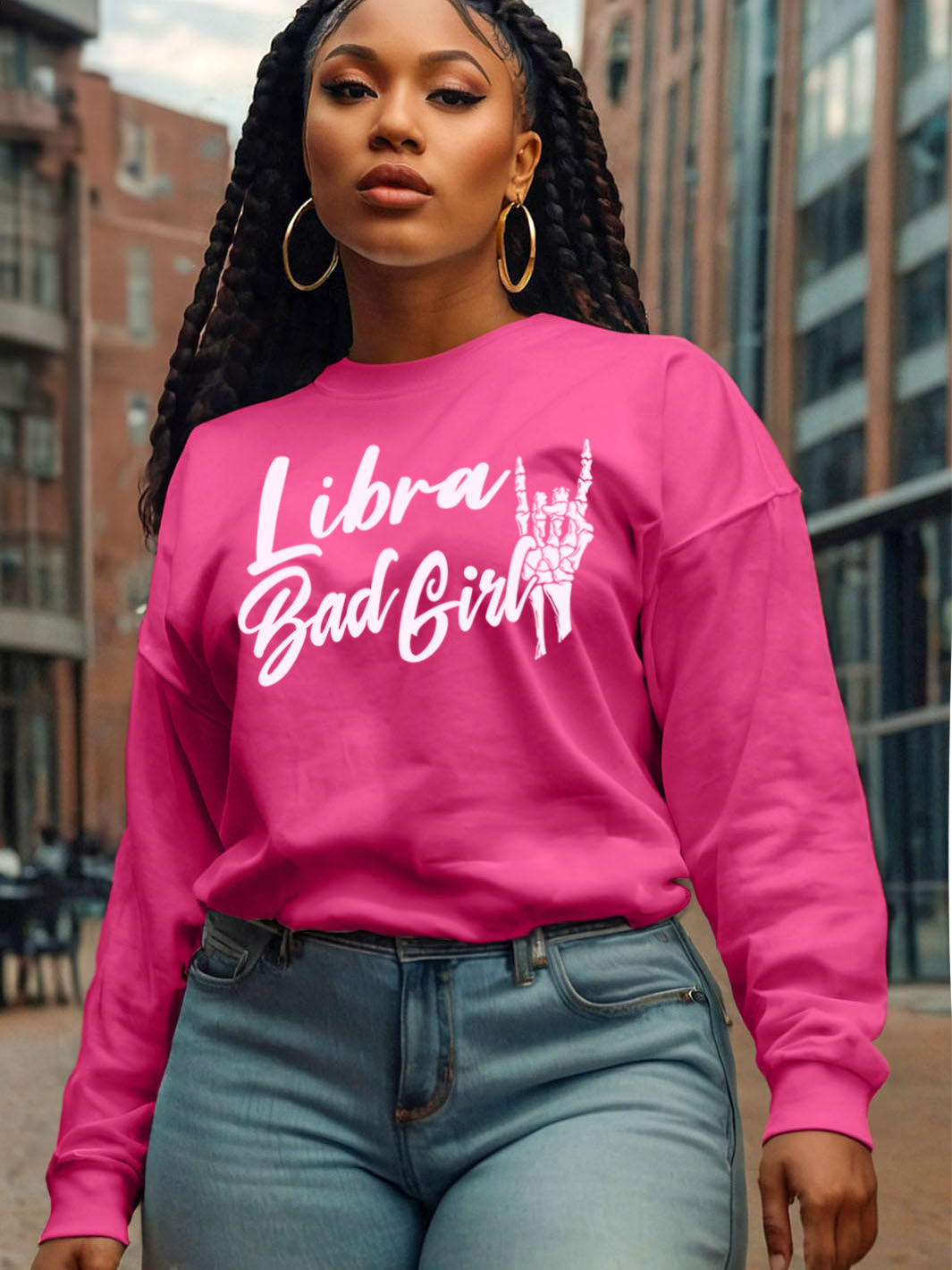 BAD GIRL LIBRA SWEATSHIRT