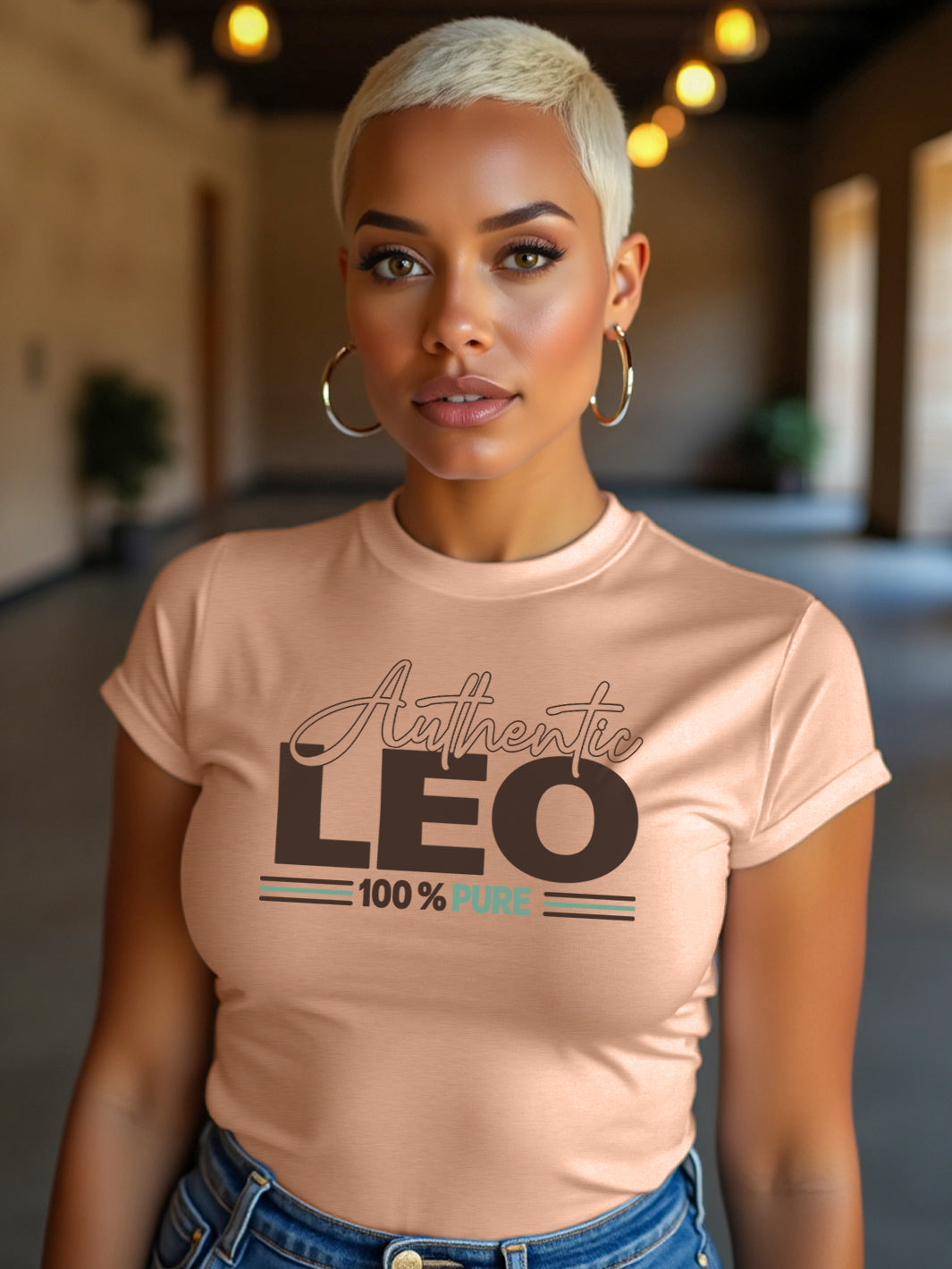 AUTHENTIC LEO T-SHIRT | Main Character Energy Only