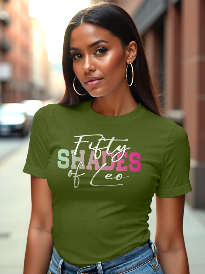 FIFTY SHADES OF LEO T-SHIRT | NAME ONE