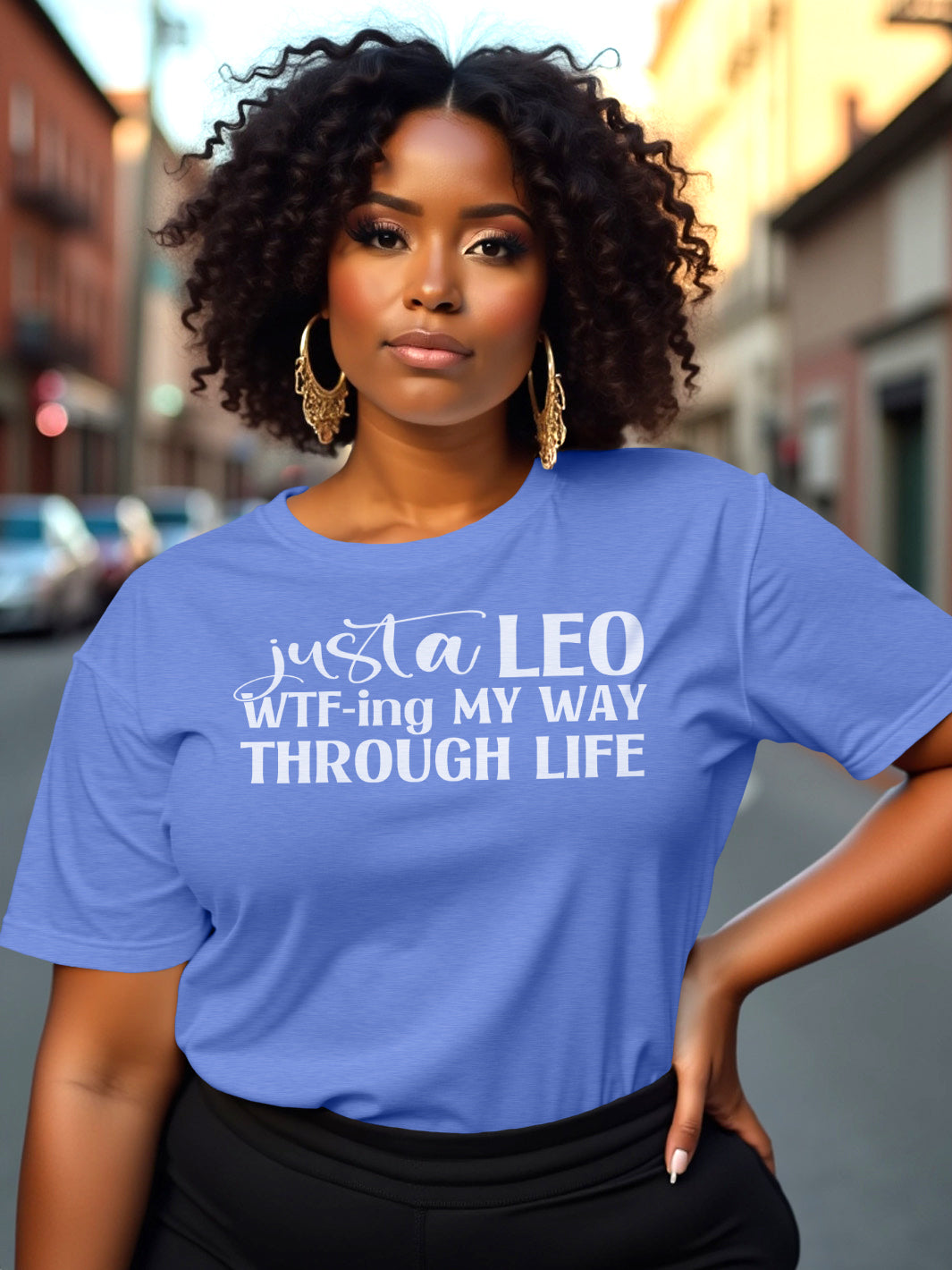 LEO WTF-ING THROUGH LIFE T-SHIRT