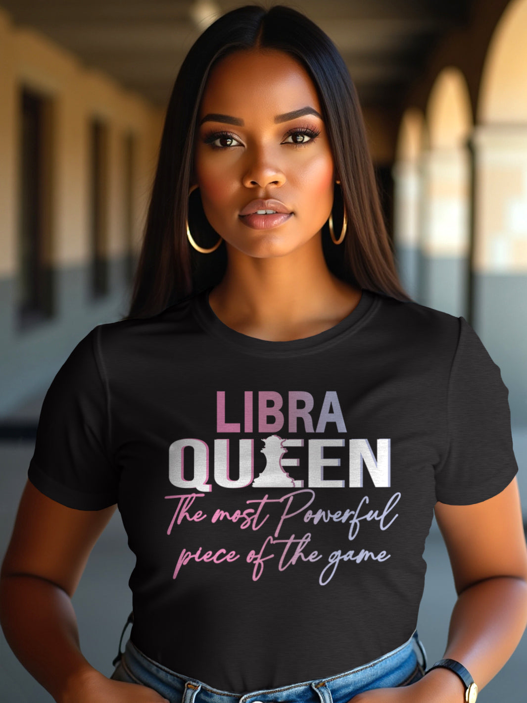 LIBRA QUEEN T-SHIRT | Balanced but Unbothered
