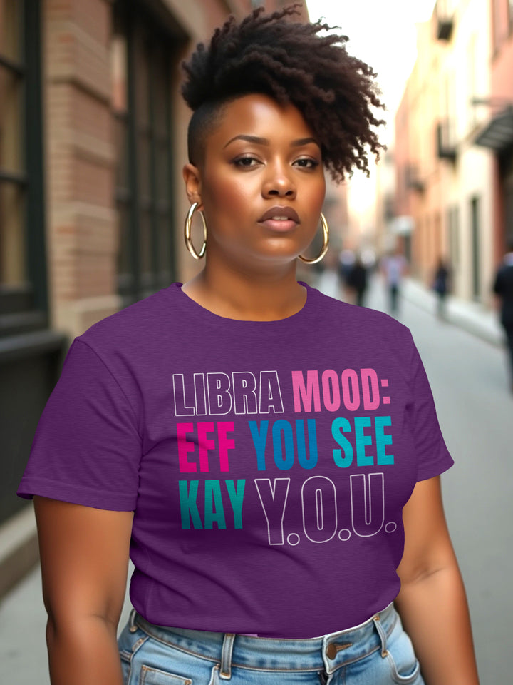 LIBRA EFF YOU SEE KAY Y.O.U. T-SHIRT