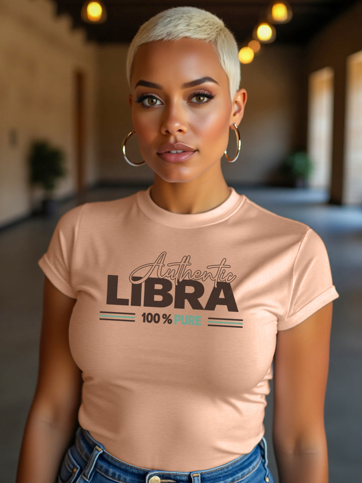 AUTHENTIC LIBRA T-SHIRT | Style, Balance, and a Little Chaos