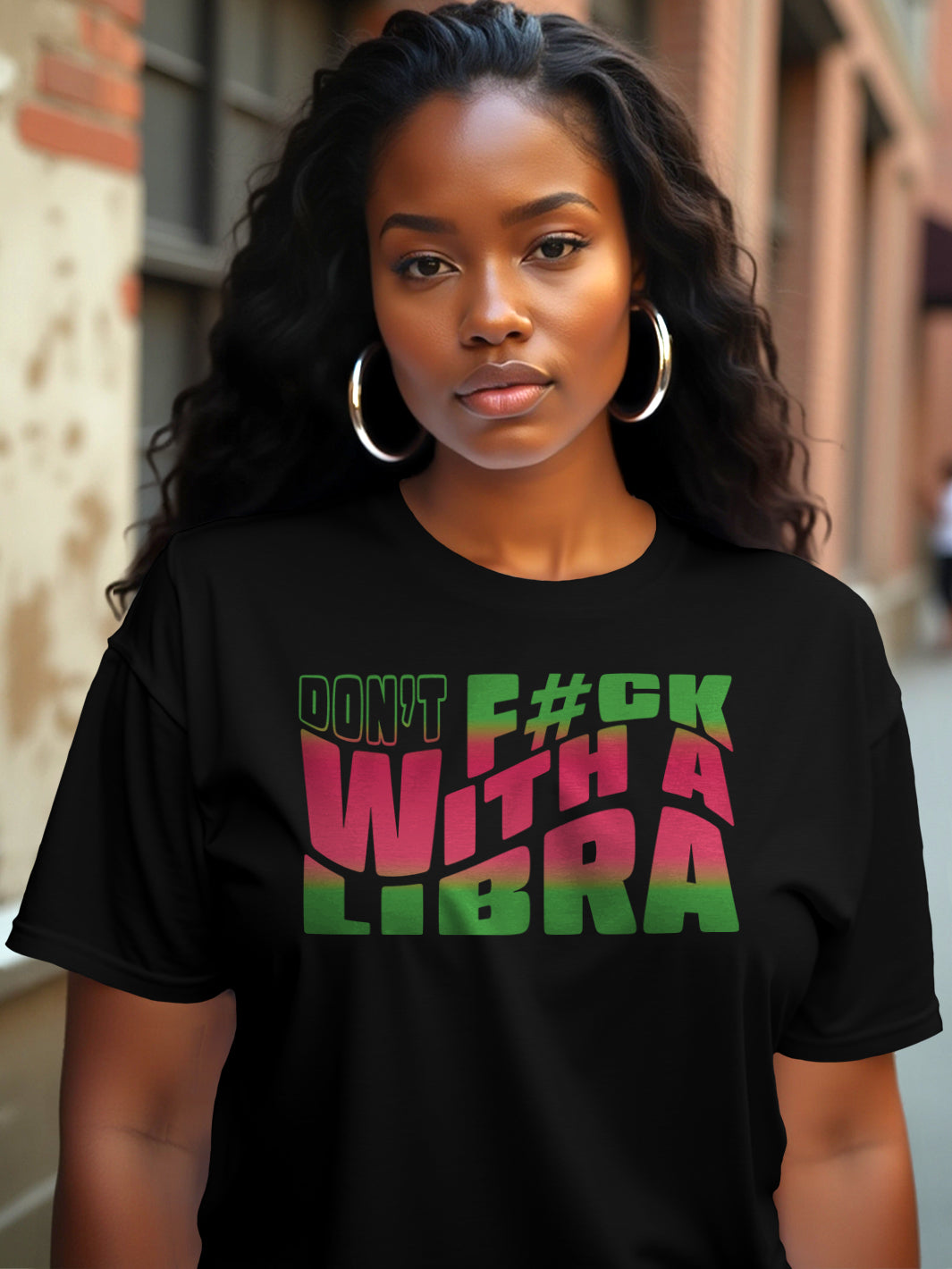 DON'T FU#K WITH A LIBRA T-SHIRT | Balanced and Not Bothered