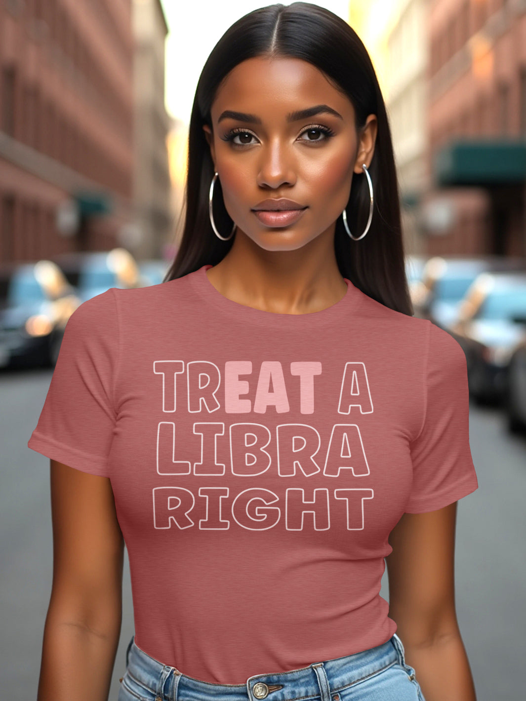TREAT A LIBRA RIGHT T-SHIRT