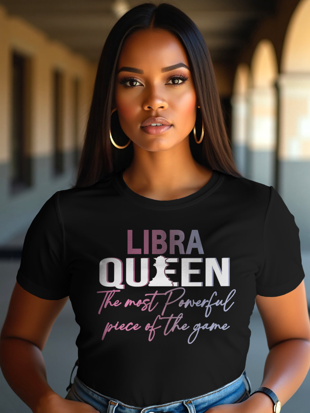 LIBRA QUEEN T-SHIRT | Balanced but Unbothered