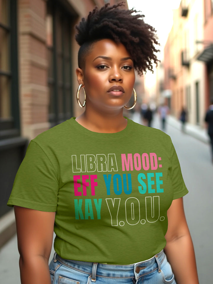 LIBRA EFF YOU SEE KAY Y.O.U. T-SHIRT