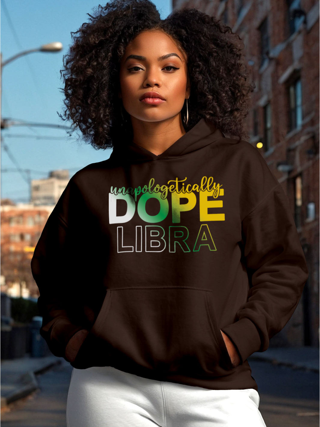 UNAPOLOGETICALLY DOPE LIBRA HOODIE