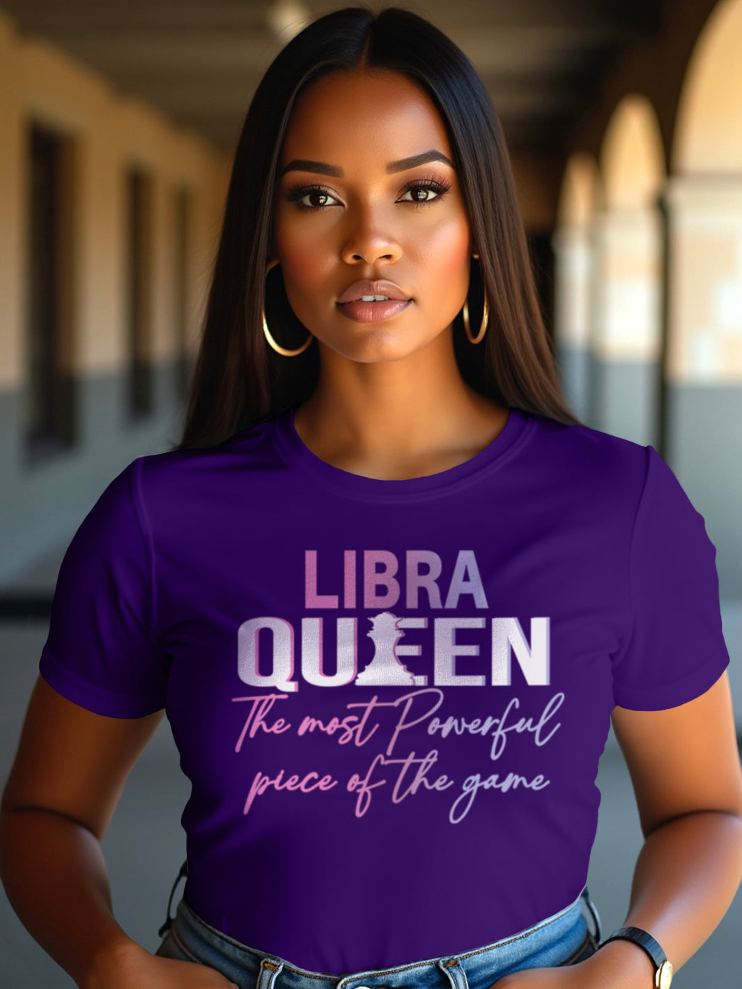 LIBRA QUEEN T-SHIRT | Balanced but Unbothered